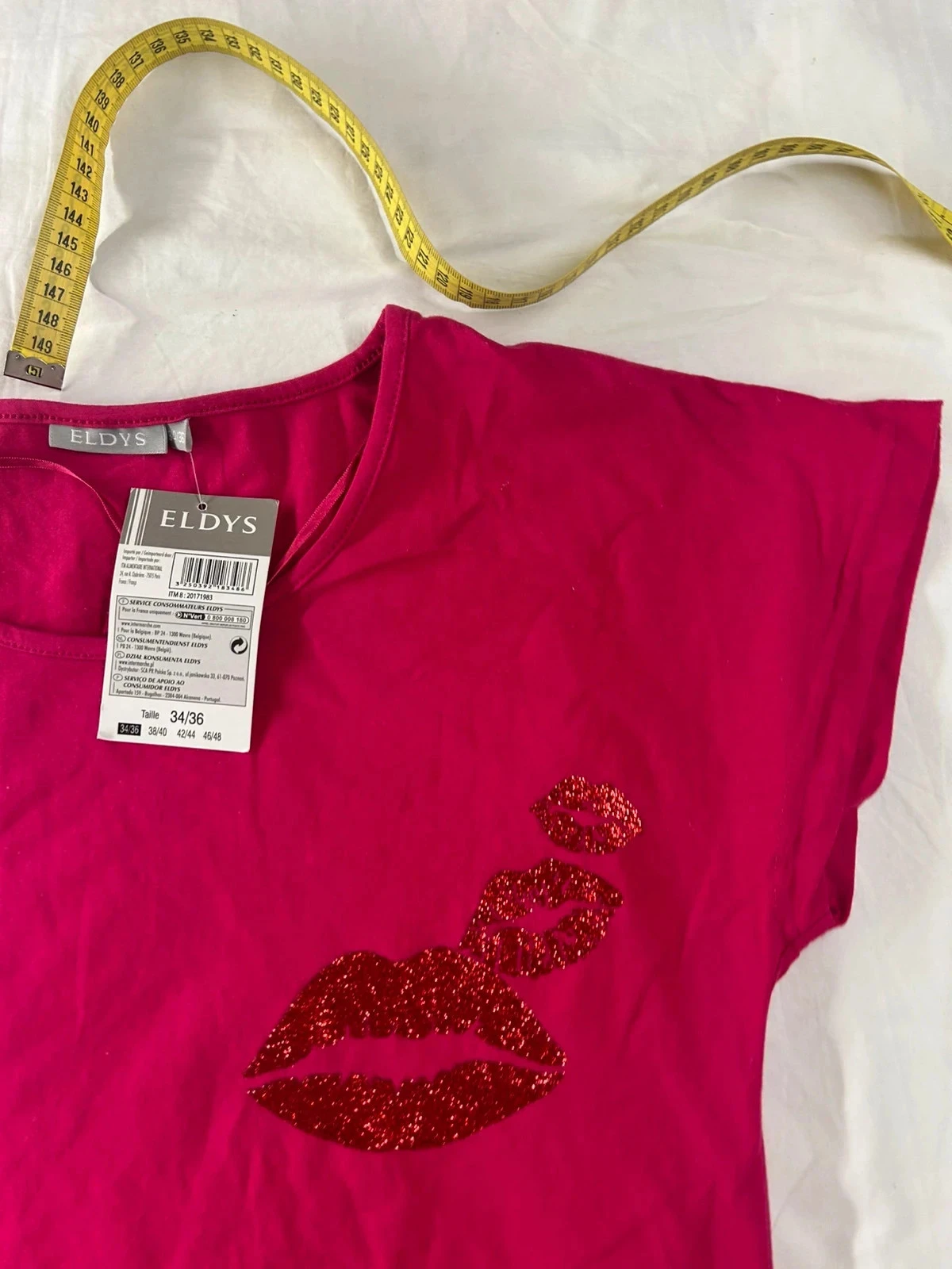 Eldys fuchsia pink t-shirt – photo 3